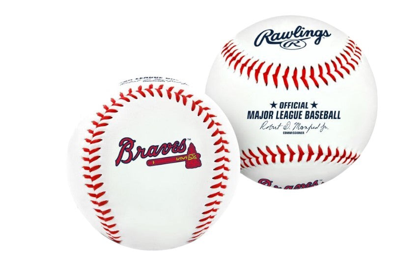 ATLANTA BRAVES Team Logo Baseball - J&W Sports Apparel