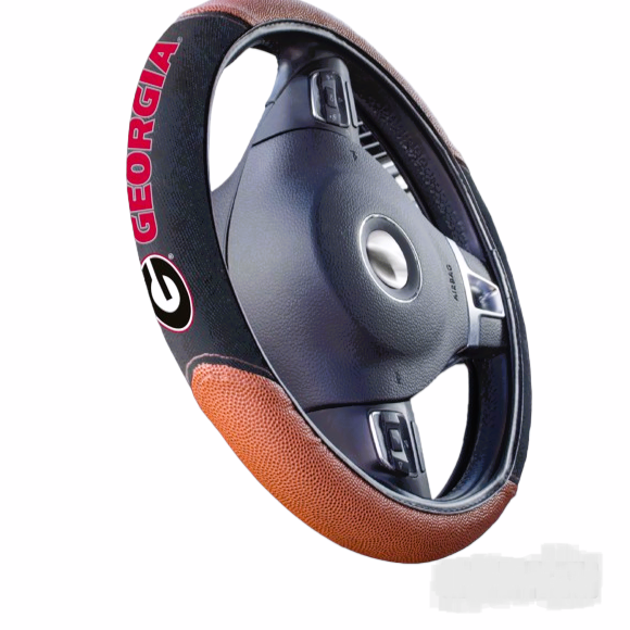 Georgia Bulldogs Sports Grip Steering Wheel Cover - J&W Sports Apparel