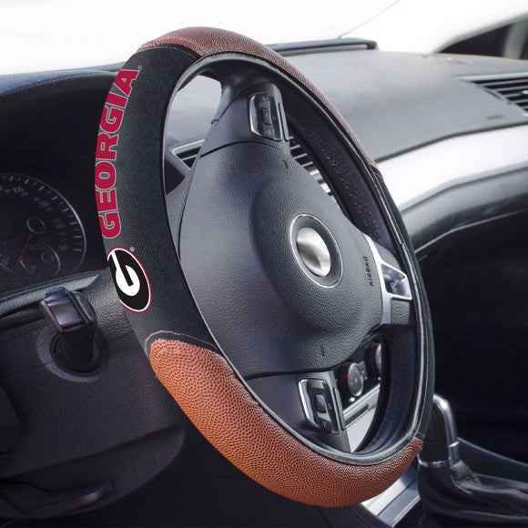 Georgia Bulldogs Sports Grip Steering Wheel Cover - J&W Sports Apparel