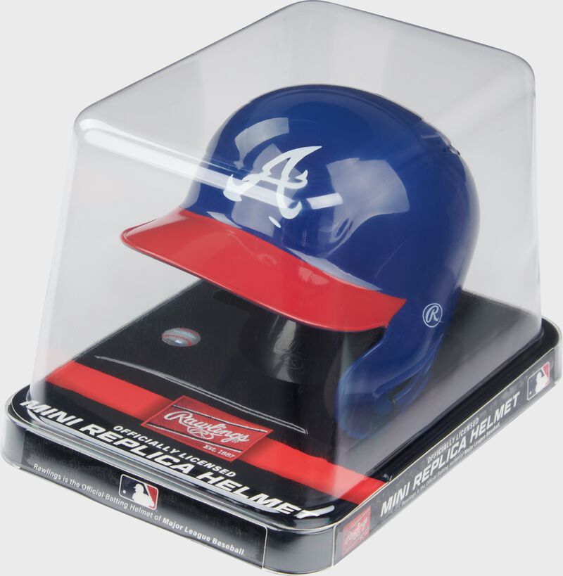 ATLANTA BRAVES MINI HELMET - J&W Sports Apparel
