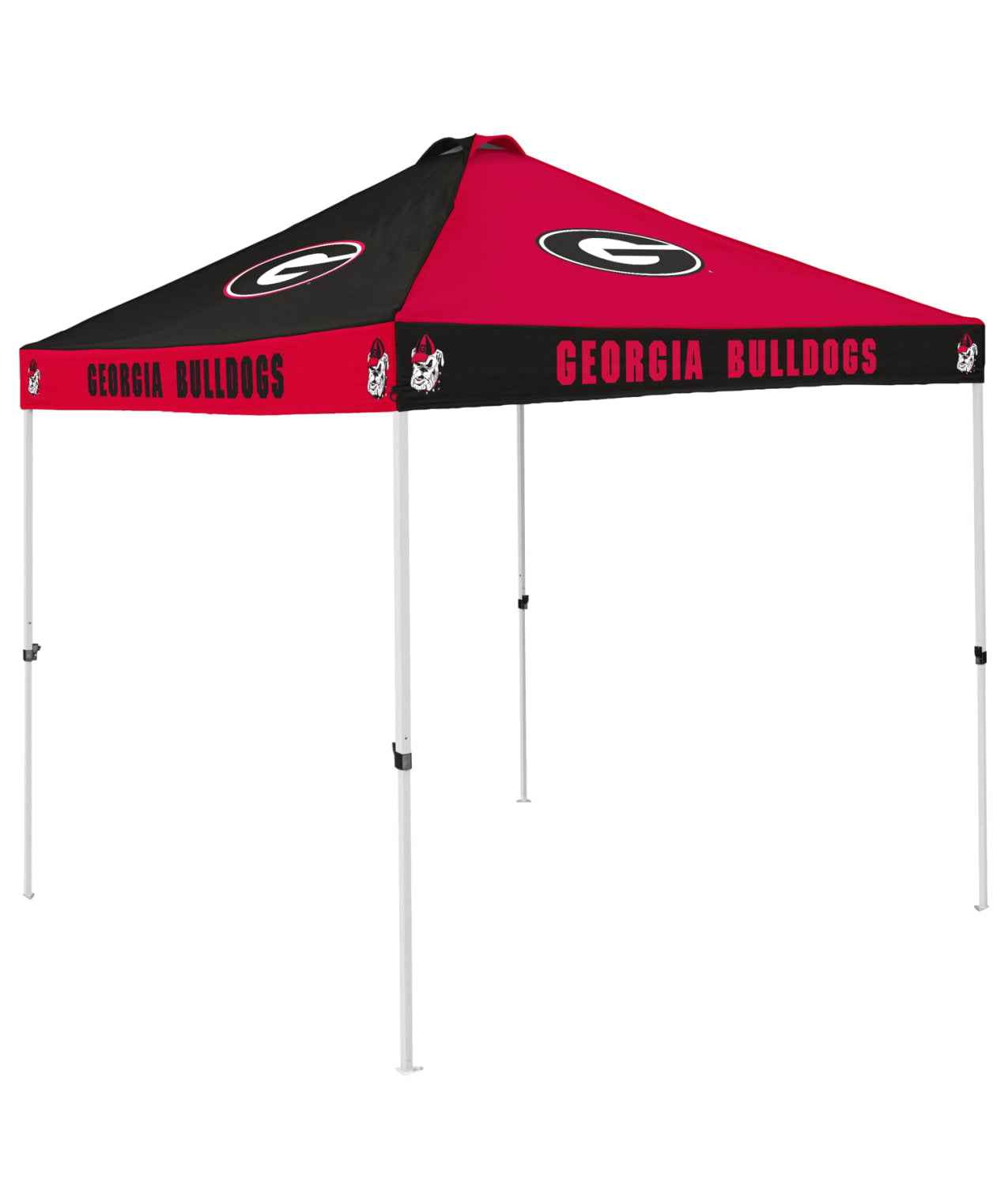 Georgia Bulldogs 9' x 9' Checkerboard Canopy Tent