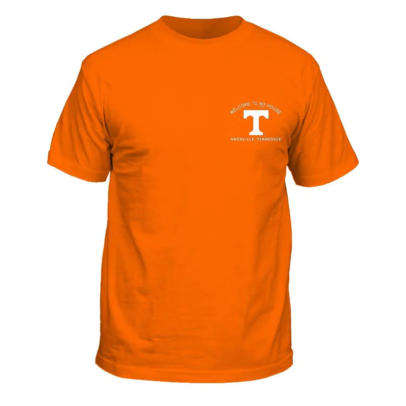 Tennessee Volunteers Football Friends Stadium Short Sleeve Orange T-Shirt - J&W Sports Apparel