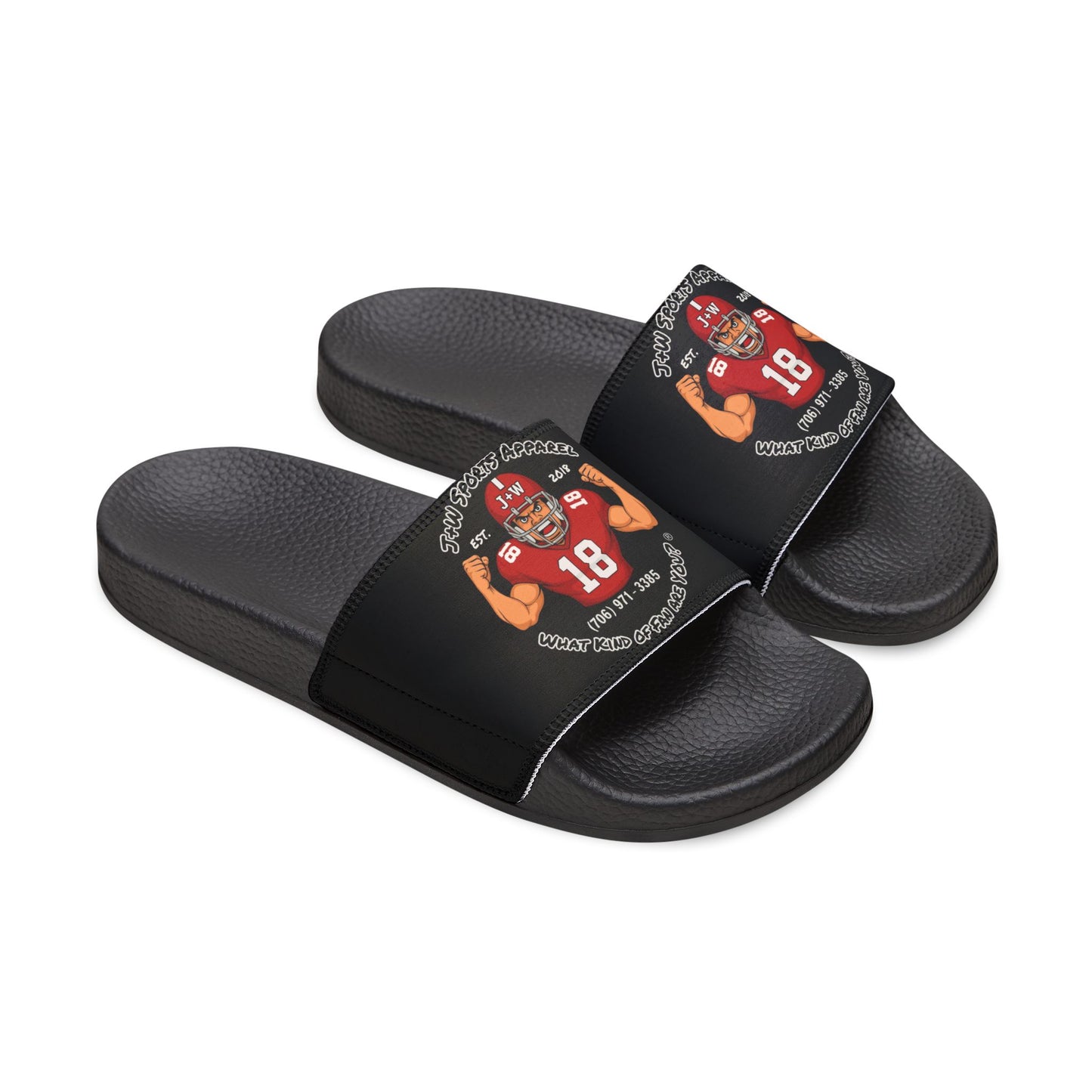 Men's PU Slide Sandals