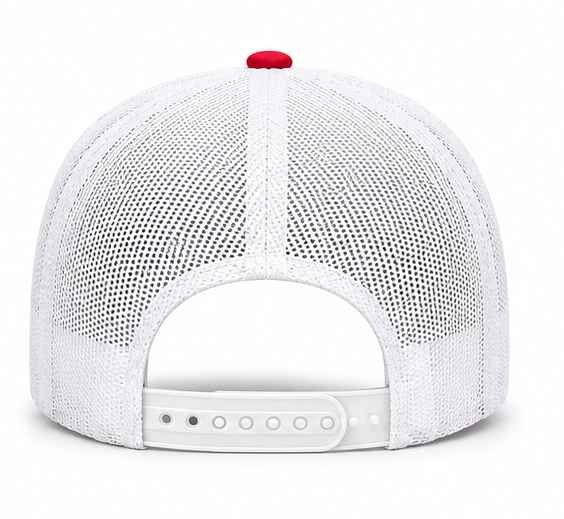 Atlanta's Rally Cap Trucker Hat - Red/White/Blue