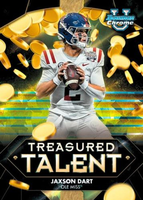 2024 Bowman University Chrome Football Jumbo Pack - J&W Sports Apparel