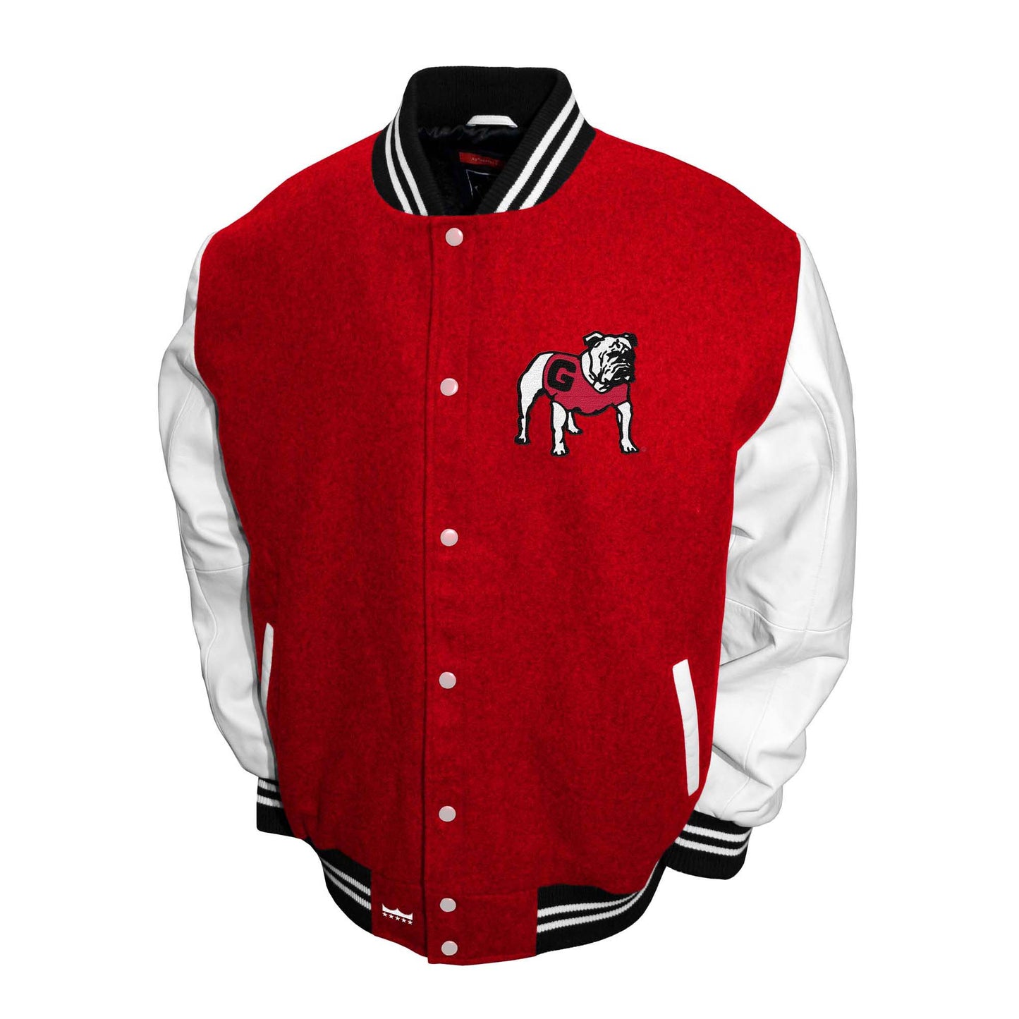 Georgia Bulldogs Graduate Full-Snap Jacket