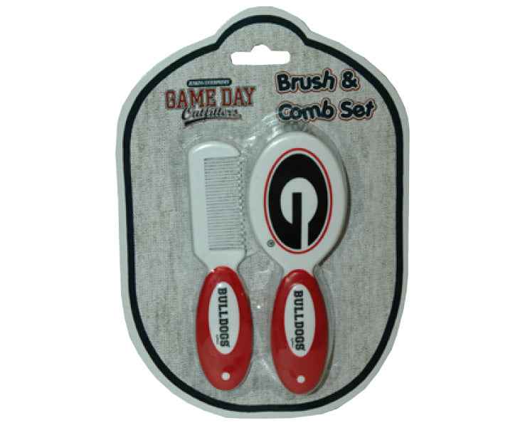 GEORGIA BULLDOGS INFANT HAIRBRUSH COMB SET