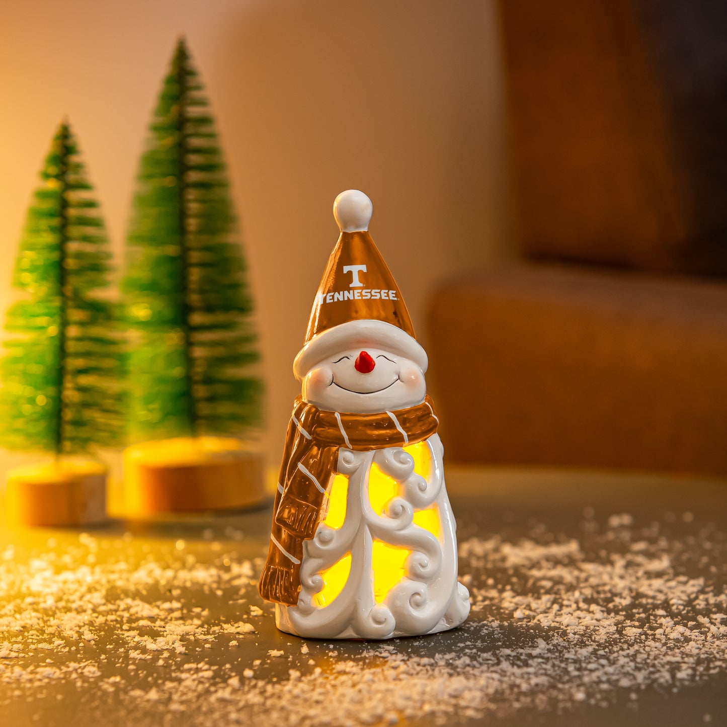 Tennessee Volunteers - Snowman LED Statuary, 8"