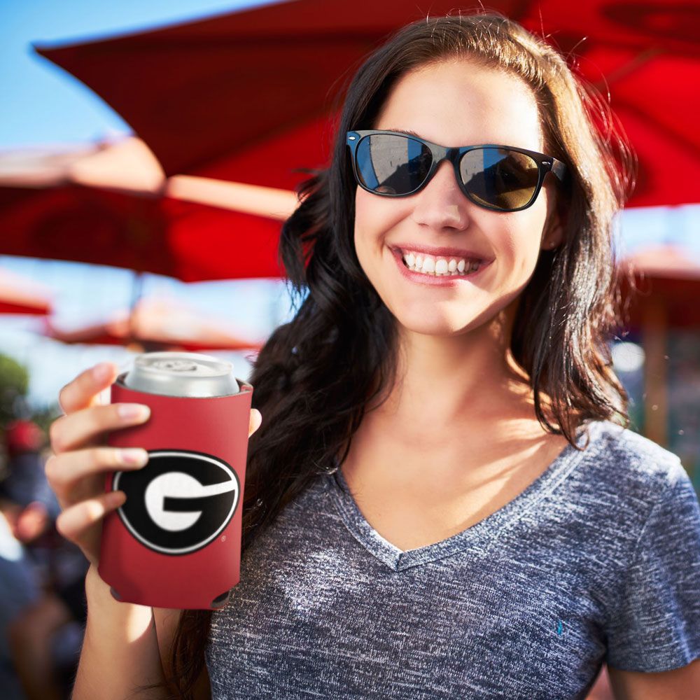 Georgia Bulldogs SLOGAN Can Cooler 12 oz. - J&W Sports Apparel