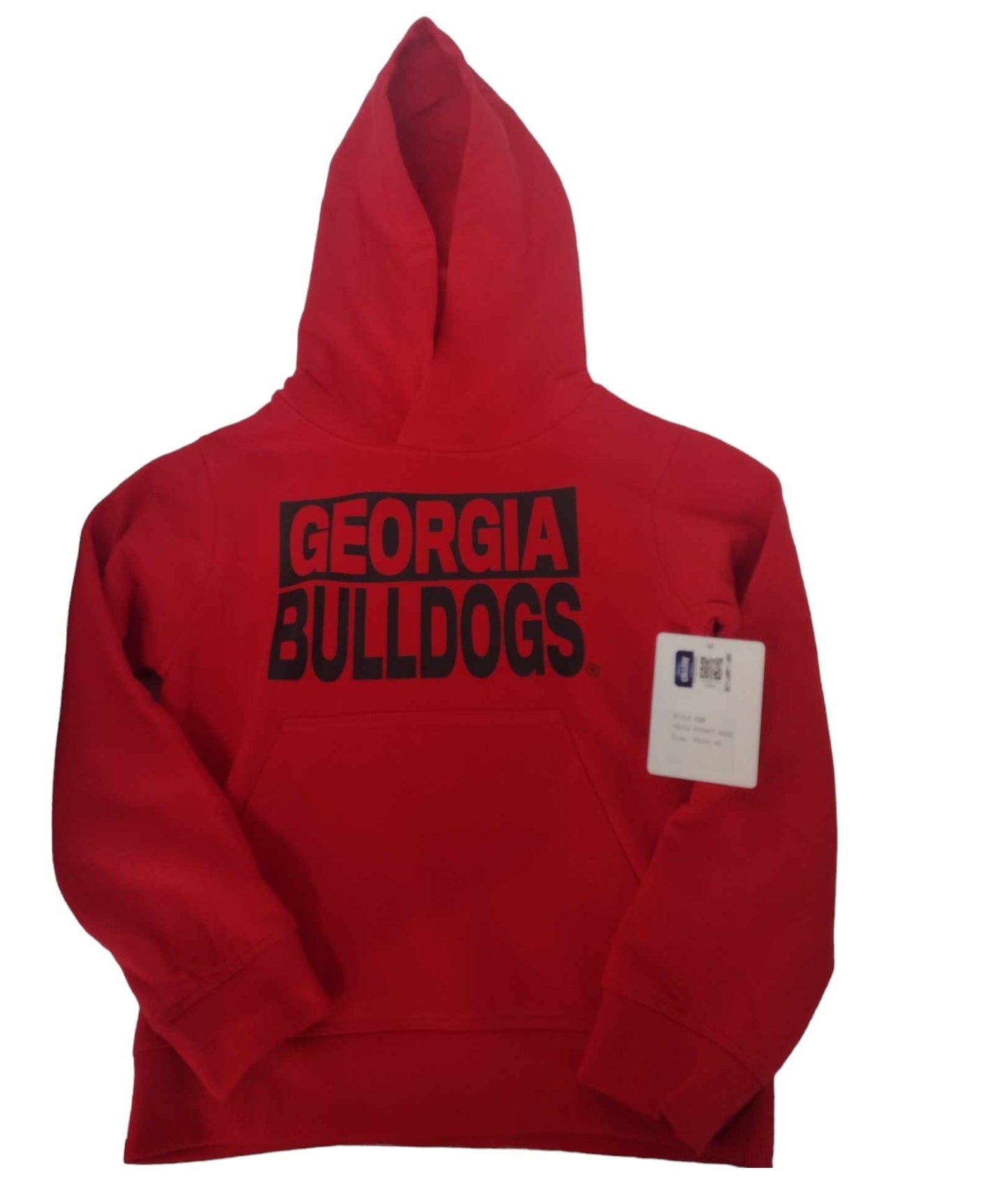 GEORGIA BULLDOGS RED YOUTH HOODIES