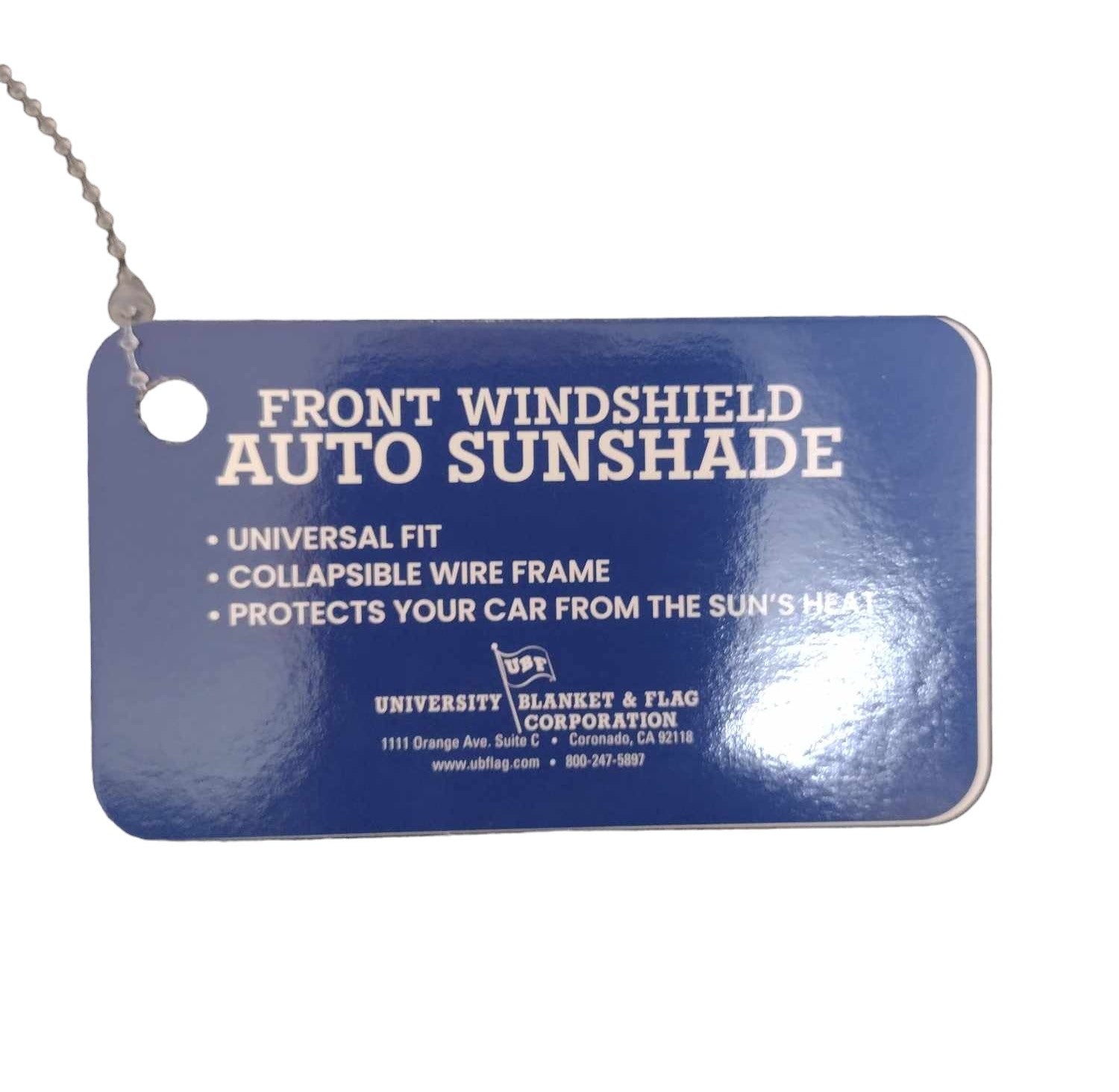 GEORGIA BULLDOGS WINDOWSHIELD AUTO SUNSHADE NEW BULLDOG - J&W Sports Apparel