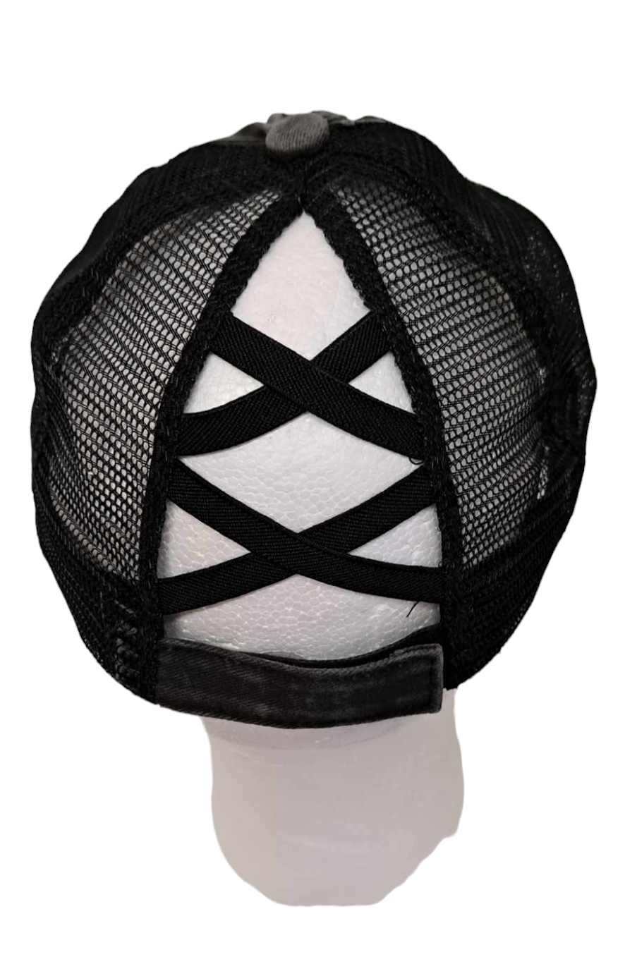 Yellowstone Women's Hat with Pony Tail Opening - J&W Sports Apparel