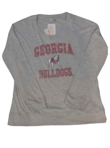 Chicka-d Georgia Bulldogs Old School Crew