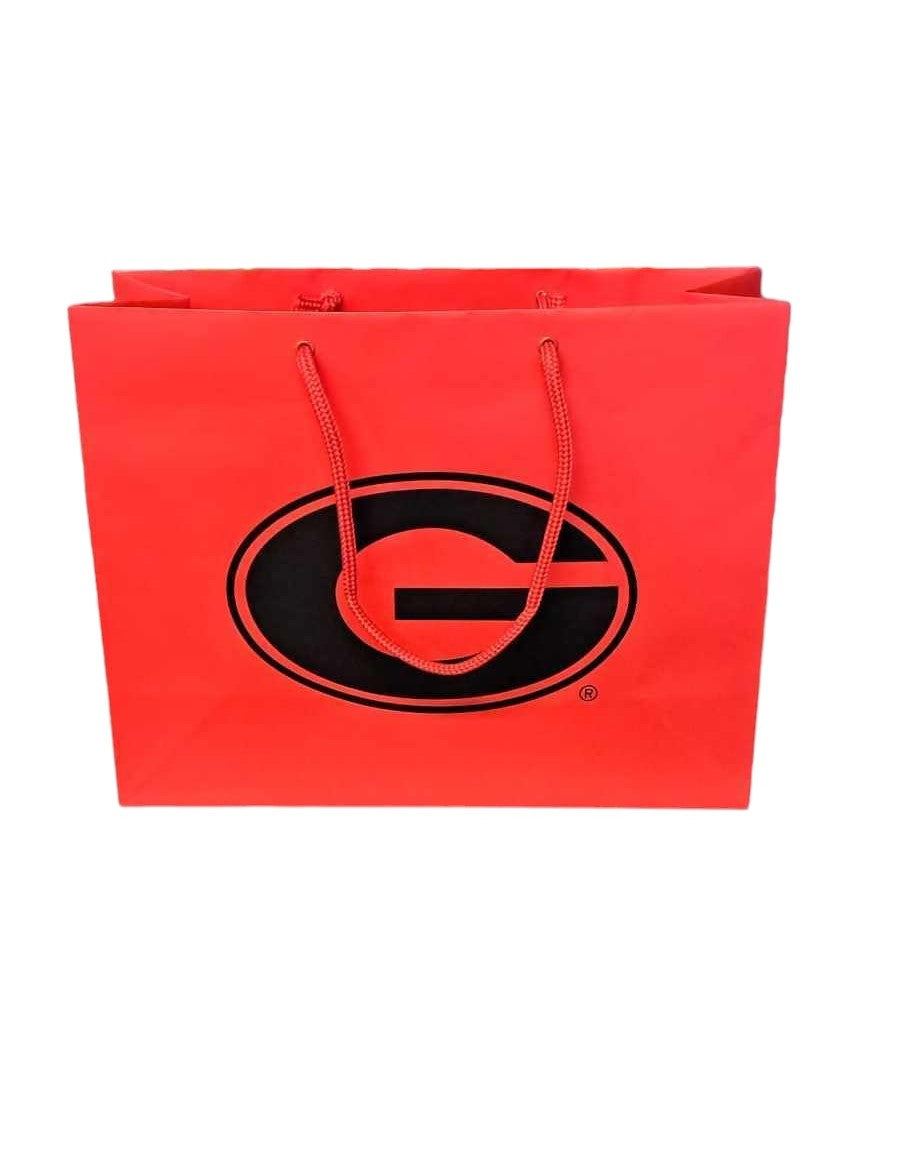 NCAA Georgia Bulldogs Gift Bag 13X10 Red - J&W Sports Apparel