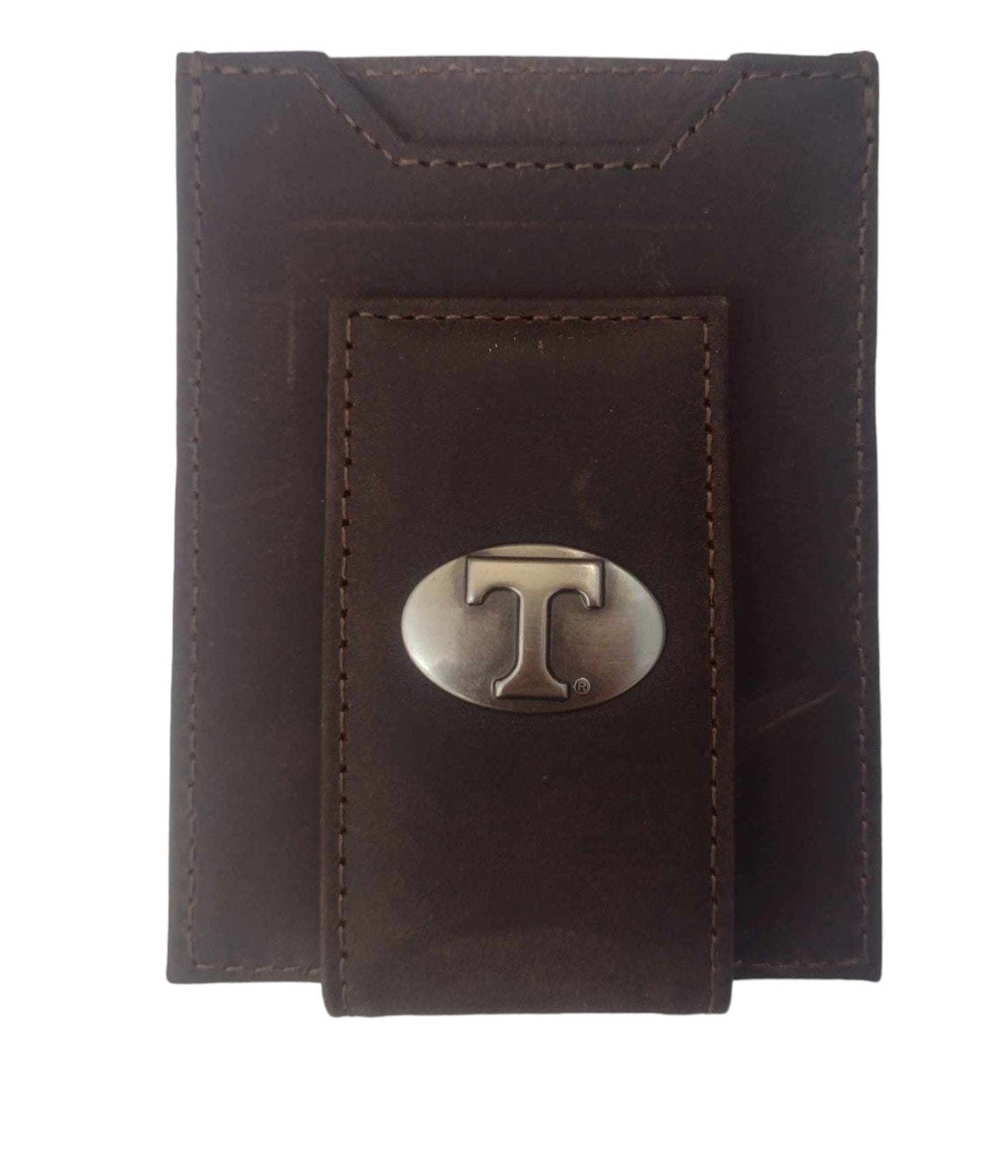 Tennessee Volunteers “Crazy Horse” Leather Front Pocket Wallet