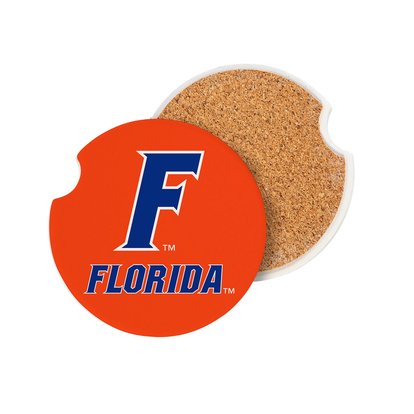 Florida Gators - Car Coaster Set, 2pc - J&W Sports Apparel