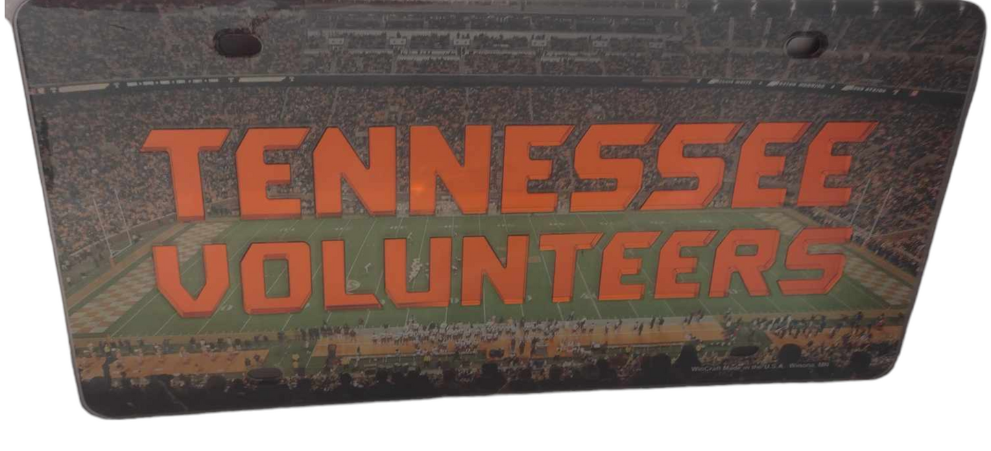TENNESSEE VOLUNTEERS STADIUM SPECIALTY ACRYLIC LICENSE PLATE