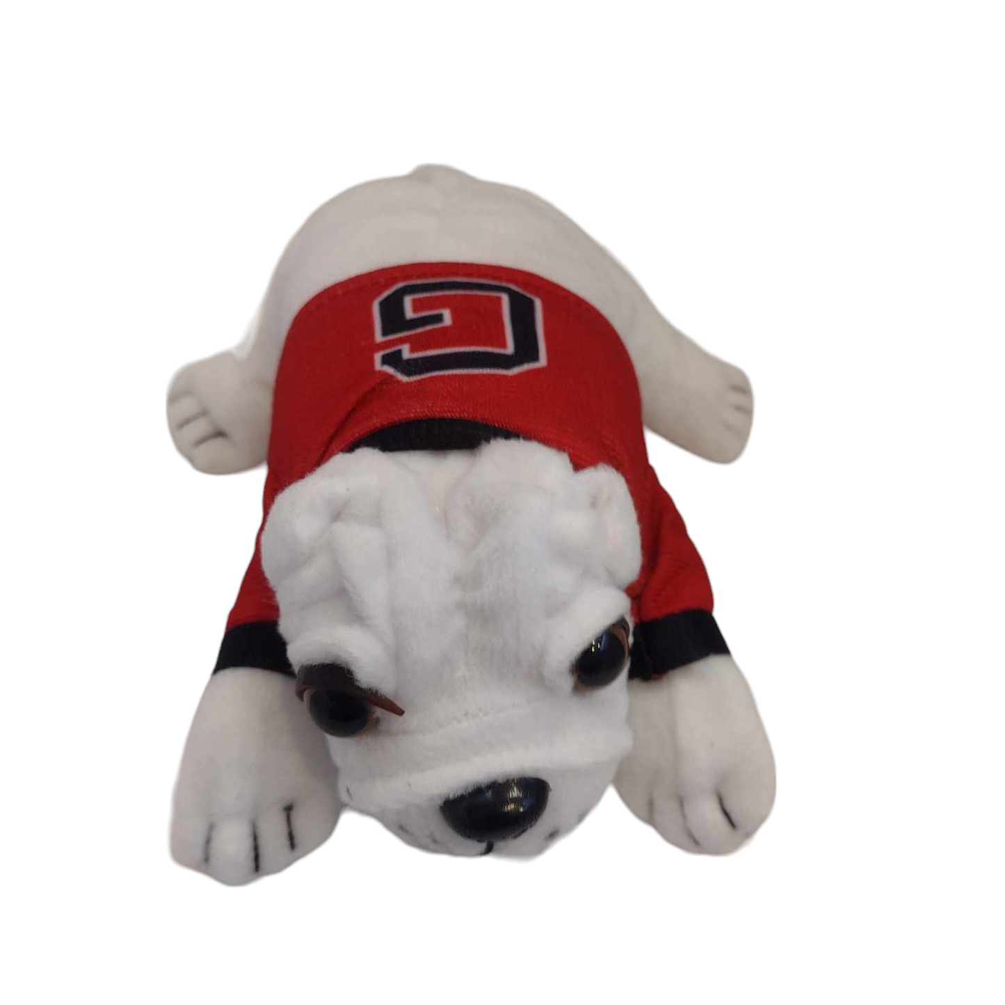 GEORGIA BULLDOGS BULLDOG BEANIE TOY 7" with Georgia Fight Song