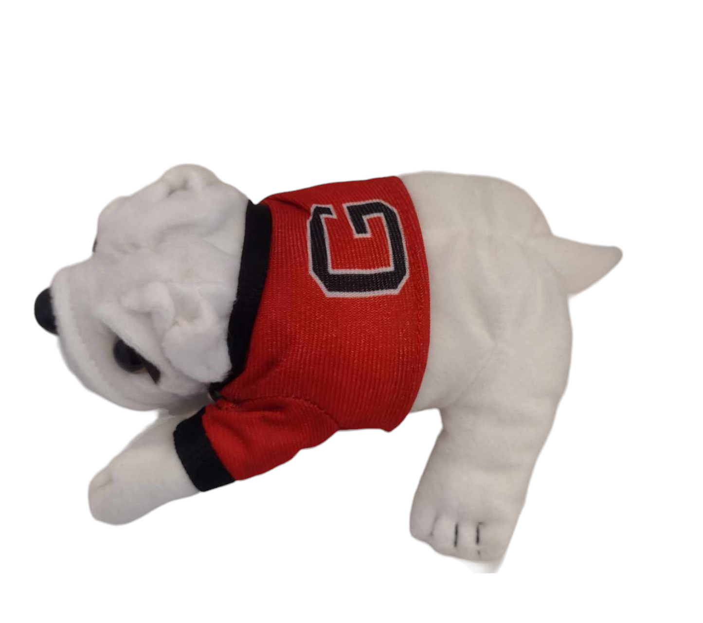 GEORGIA BULLDOGS BULLDOG BEANIE TOY 7" with Georgia Fight Song