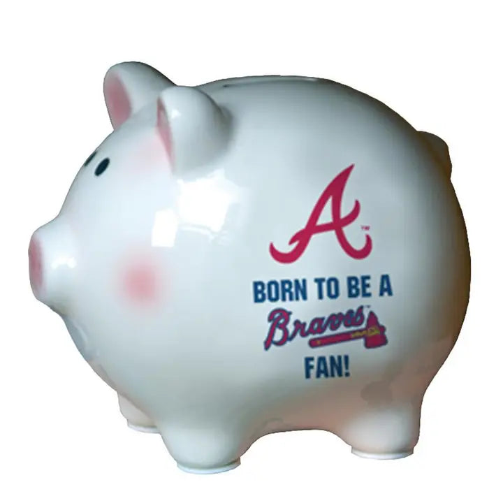 Atlanta Braves- To Be Piggy Bank - J&W Sports Apparel