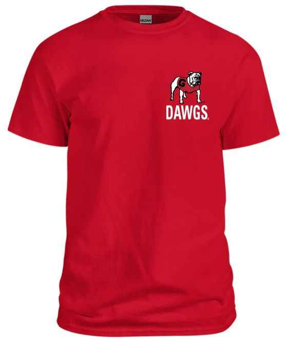 Georgia Bulldogs Red Stanford Stadium How Bout Them Dawgs Shirt