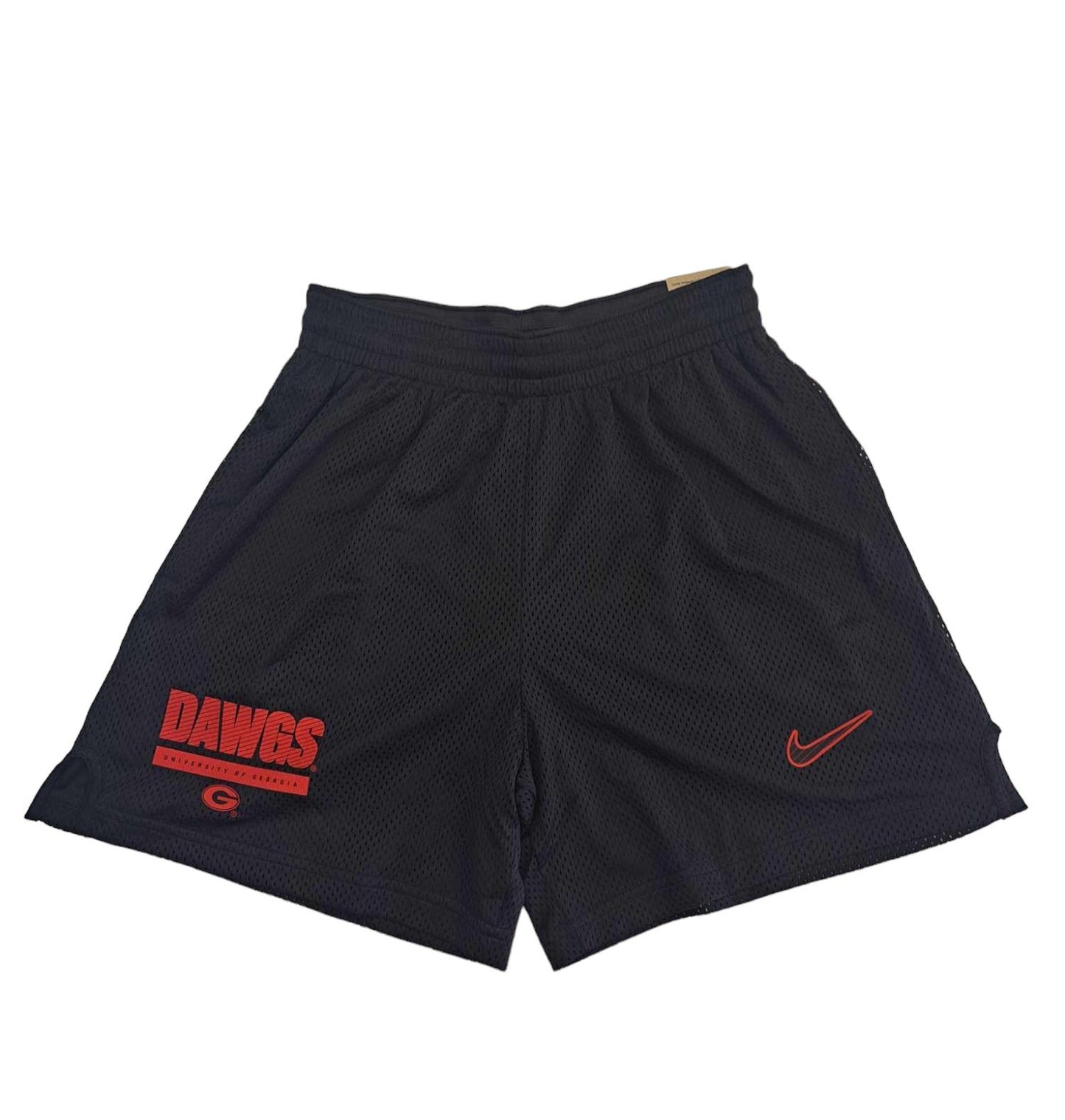 Georgia Bulldogs Nike 2024 Sideline Mesh Shorts - Black - J&W Sports Apparel