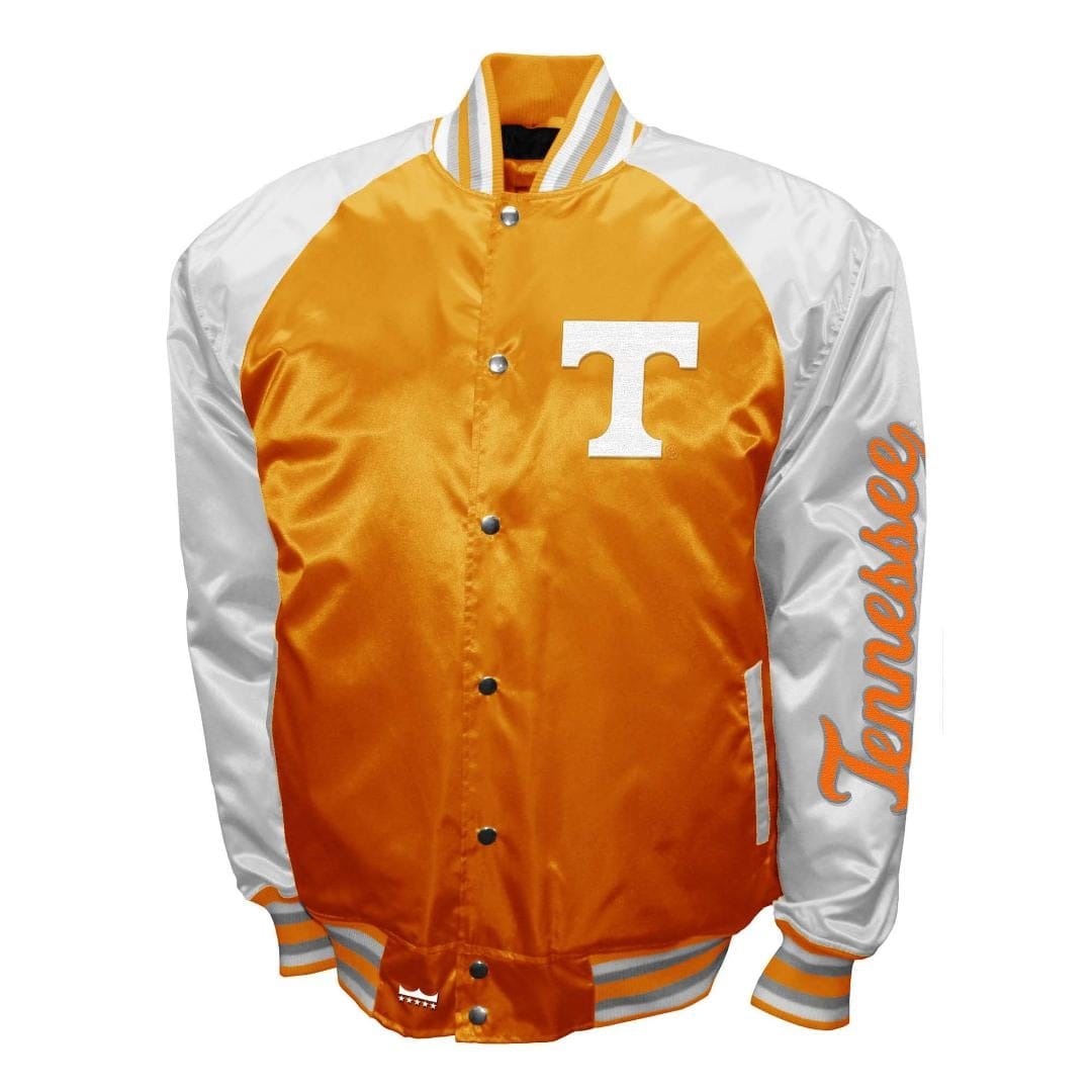 Tennessee Orange Tennessee Volunteers Game Satin Full-Snap Jacket - J&W Sports Apparel