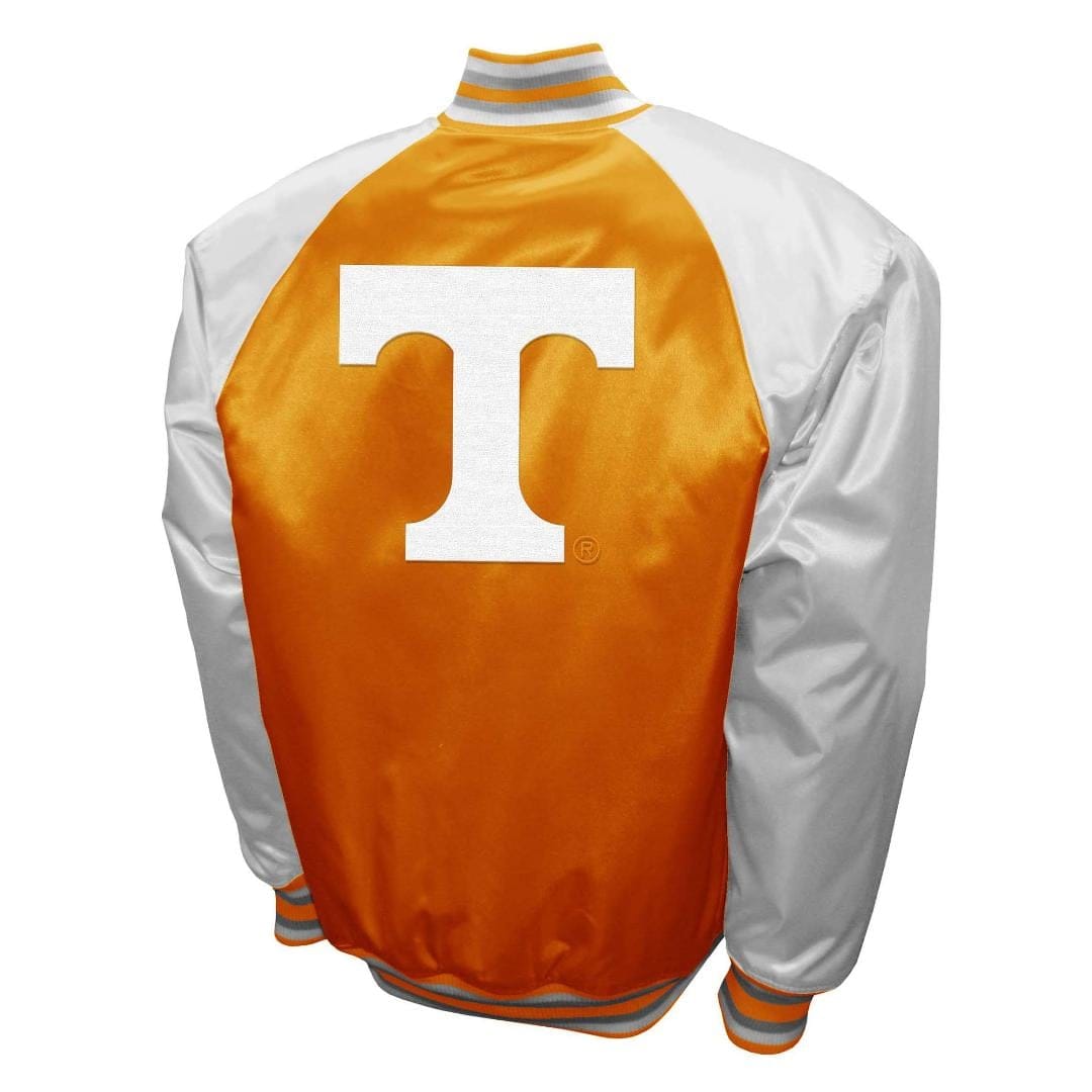 Tennessee Orange Tennessee Volunteers Game Satin Full-Snap Jacket - J&W Sports Apparel