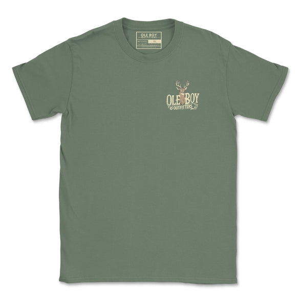 Ole Boy Buck Mount Tee - J&W Sports Apparel