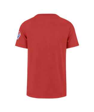 ATLANTA BRAVES COOPERSTOWN RACER RED FRANKLIN FIELDHOUSE T
