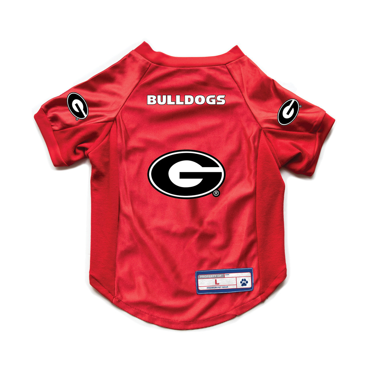 Georgia Bulldogs Stretch Dog Jersey - J&W Sports Apparel