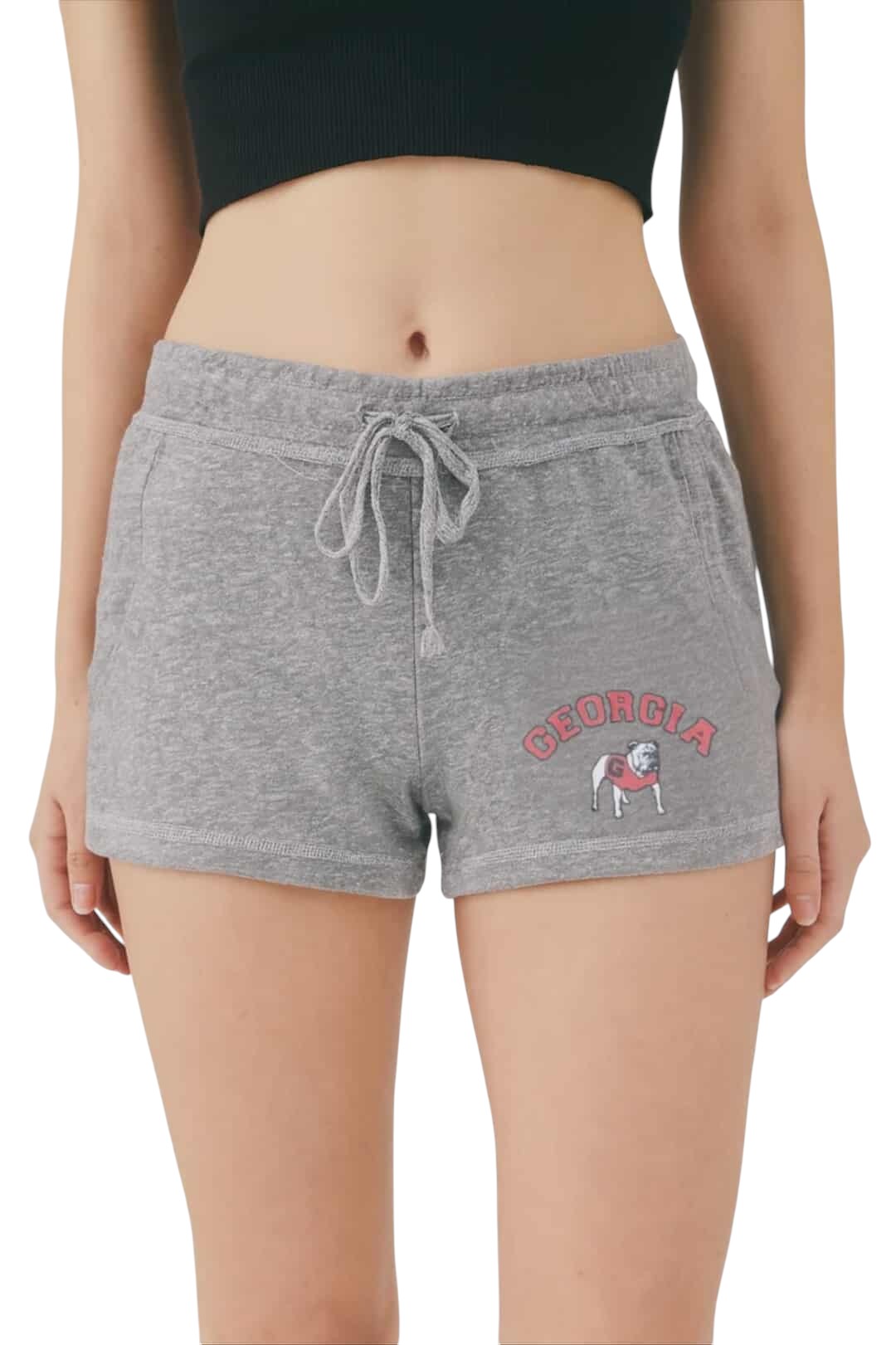 Georgia Bulldogs Women's Concepts Sport Mainstream Shorts