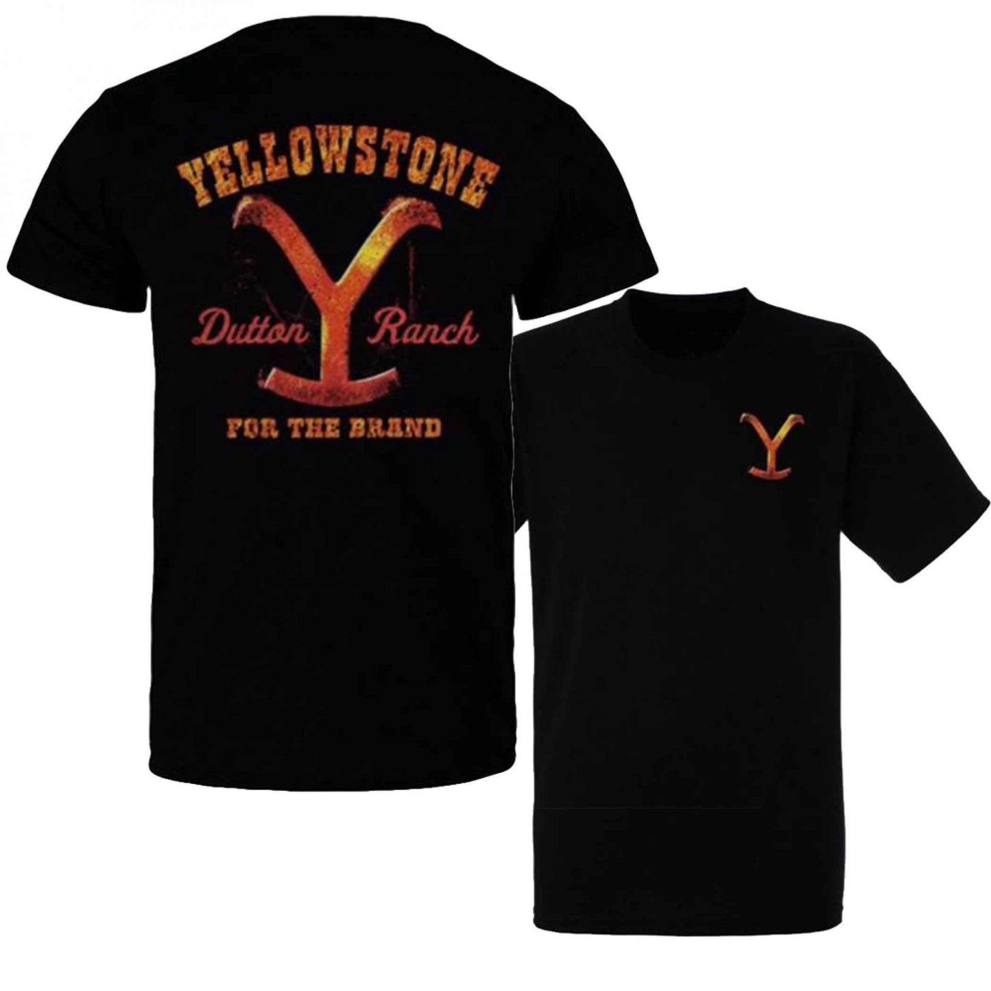 YELLOWSTONE DUTTON RANCH SUNBURST LOGO T-SHIRT