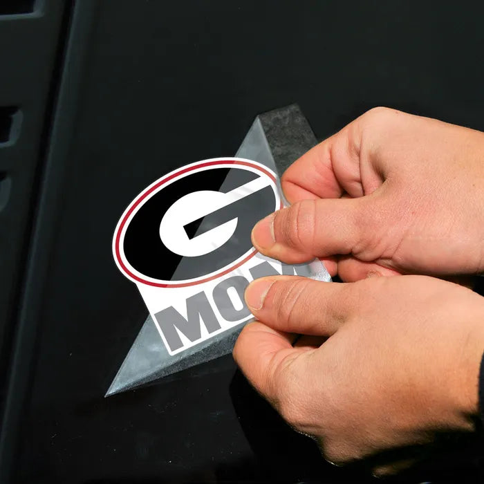 Georgia Bulldogs MOM Perfect Cut Color Decal 4" x 4"