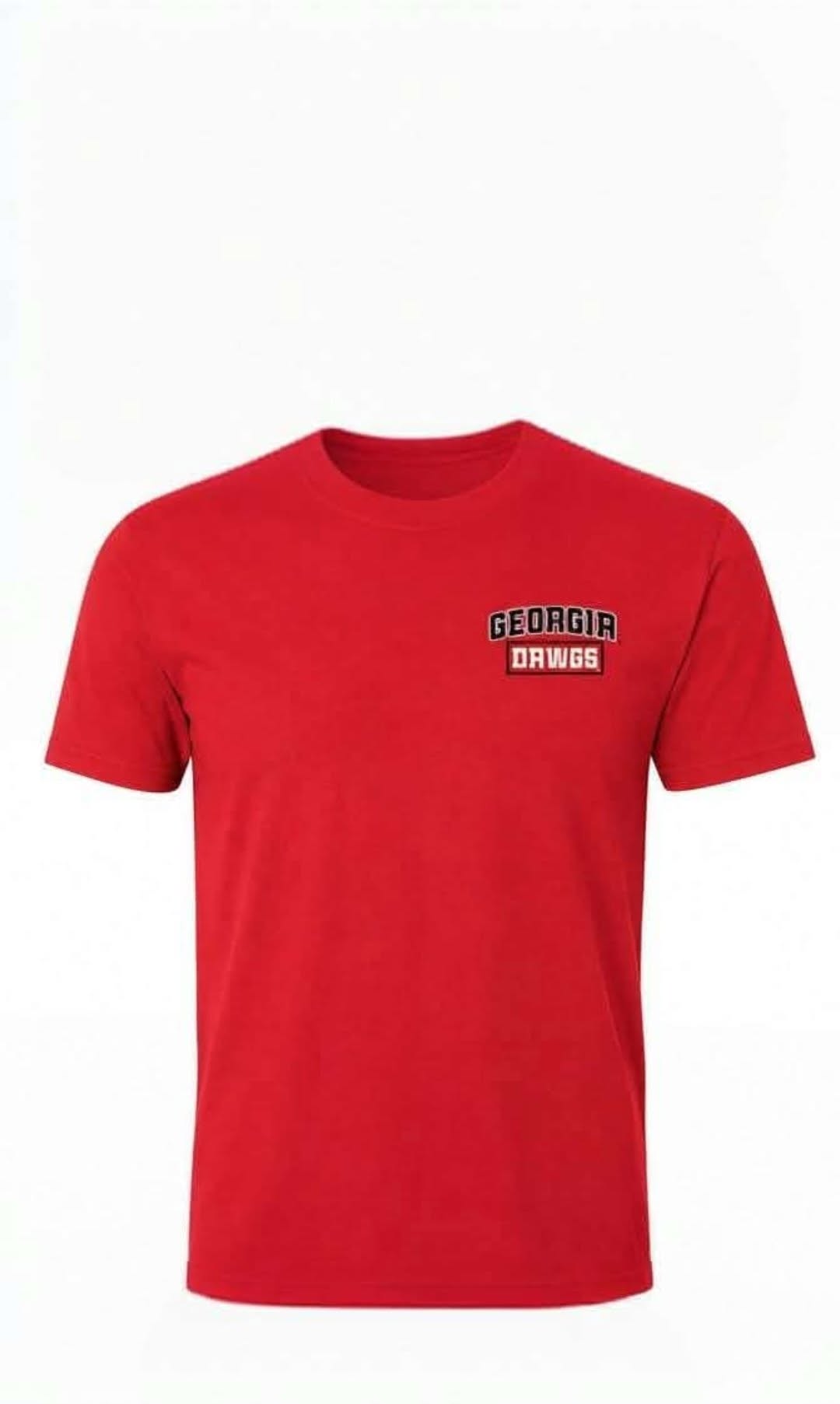 Georgia Bulldogs - UGA Stadium Poster Red Shirt