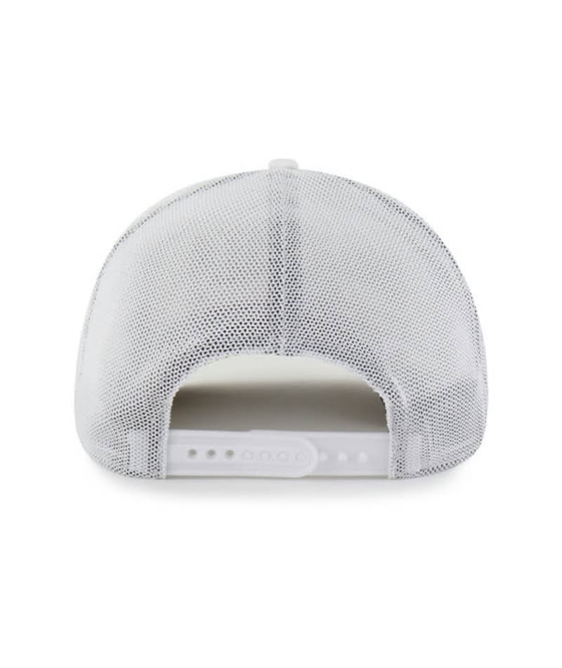 GEORGIA BULLDOGS WHITE BRRR ROSCOE MESH 47 HITCH HAT