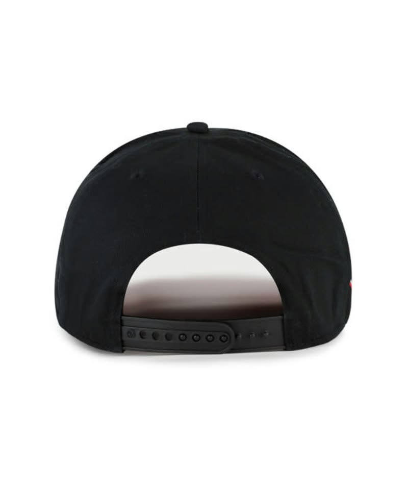 GEORGIA BULLDOGS BLACK OVERHEAD 47 HITCH HAT