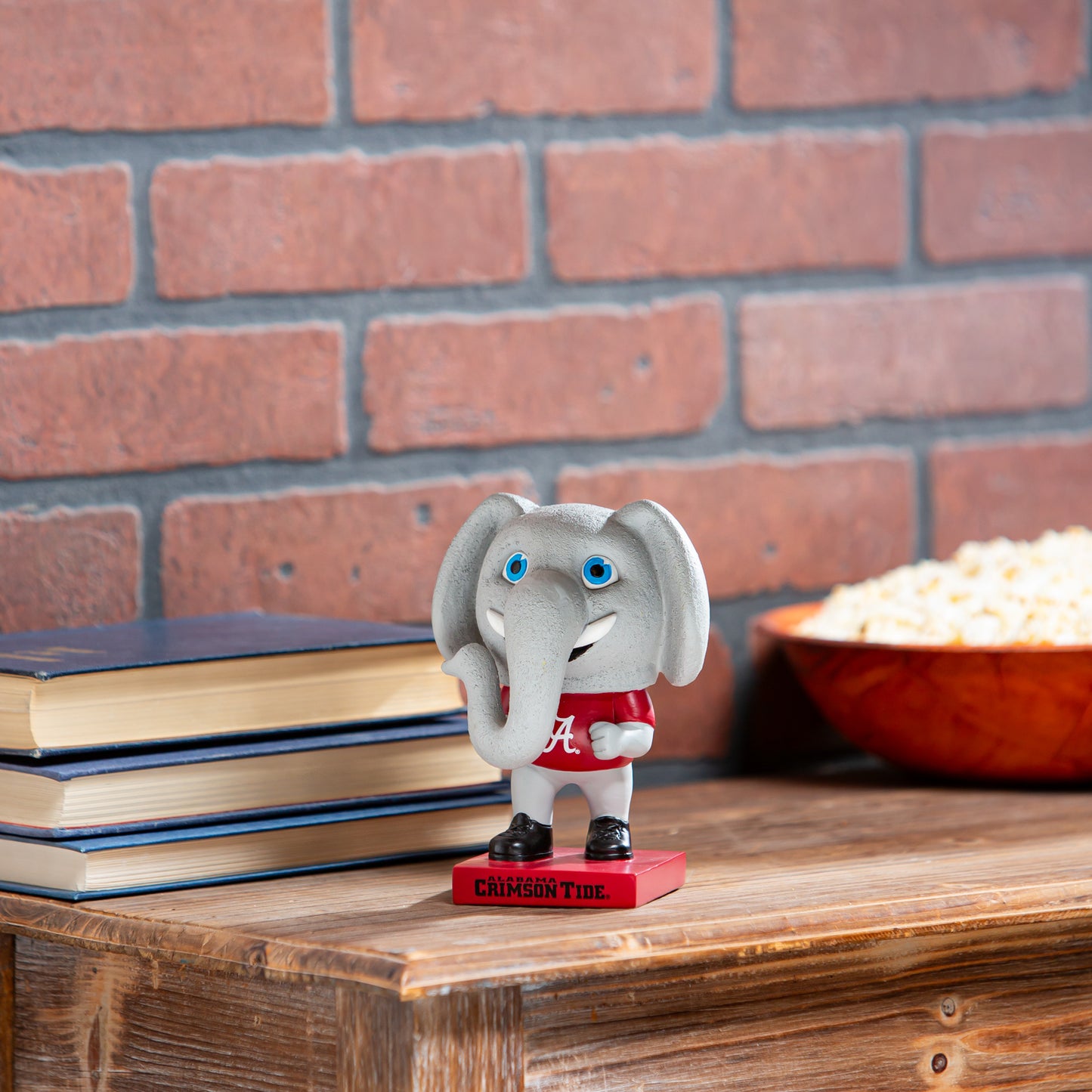 Alabama Crimson Tide- Lil Big Head Statue, Mascot - J&W Sports Apparel