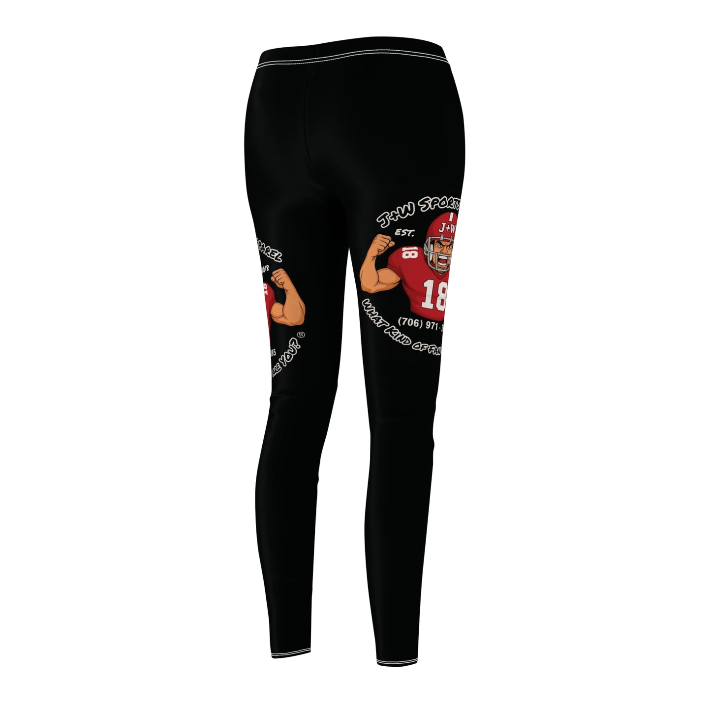 Women's Cut & Sew Casual Leggings (AOP)
