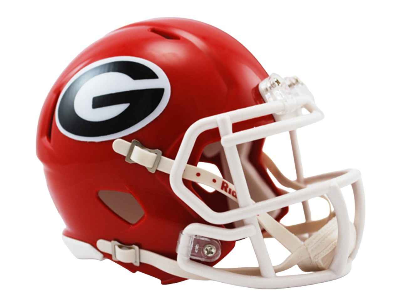 Georgia Bulldogs - Red Speed Mini Helmet
