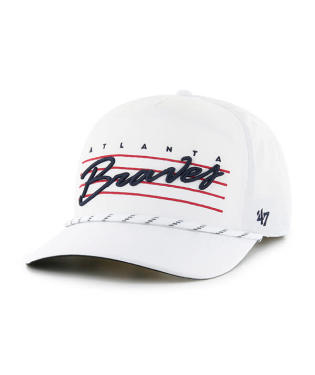 ATLANTA BRAVES WHITE DOWNBURST 47 HITCH - J&W Sports Apparel