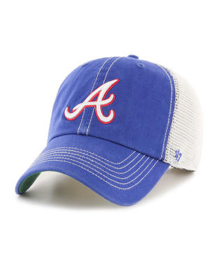 ATLANTA BRAVES COOPERSTOWN ROYAL TRAWLER 47 CLEAN UP