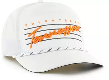 Tennessee Volunteers White Downburst Hitch Rope Adjustable Hat