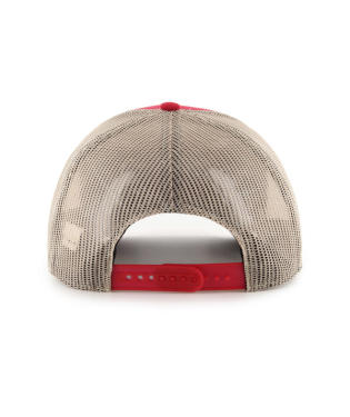 GEORGIA BULLDOGS VINTAGE RED RAWHIDE 47 TRUCKER - J&W Sports Apparel