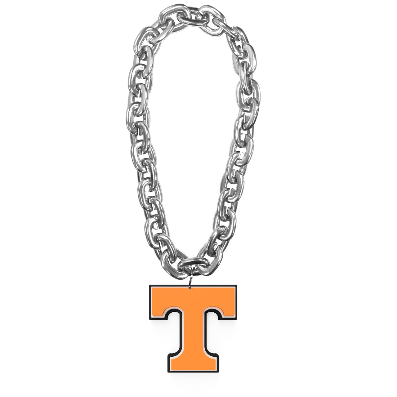 Tennessee Volunteers Touchdown Fan Chain 10 Inch 3D Foam Necklace - J&W Sports Apparel