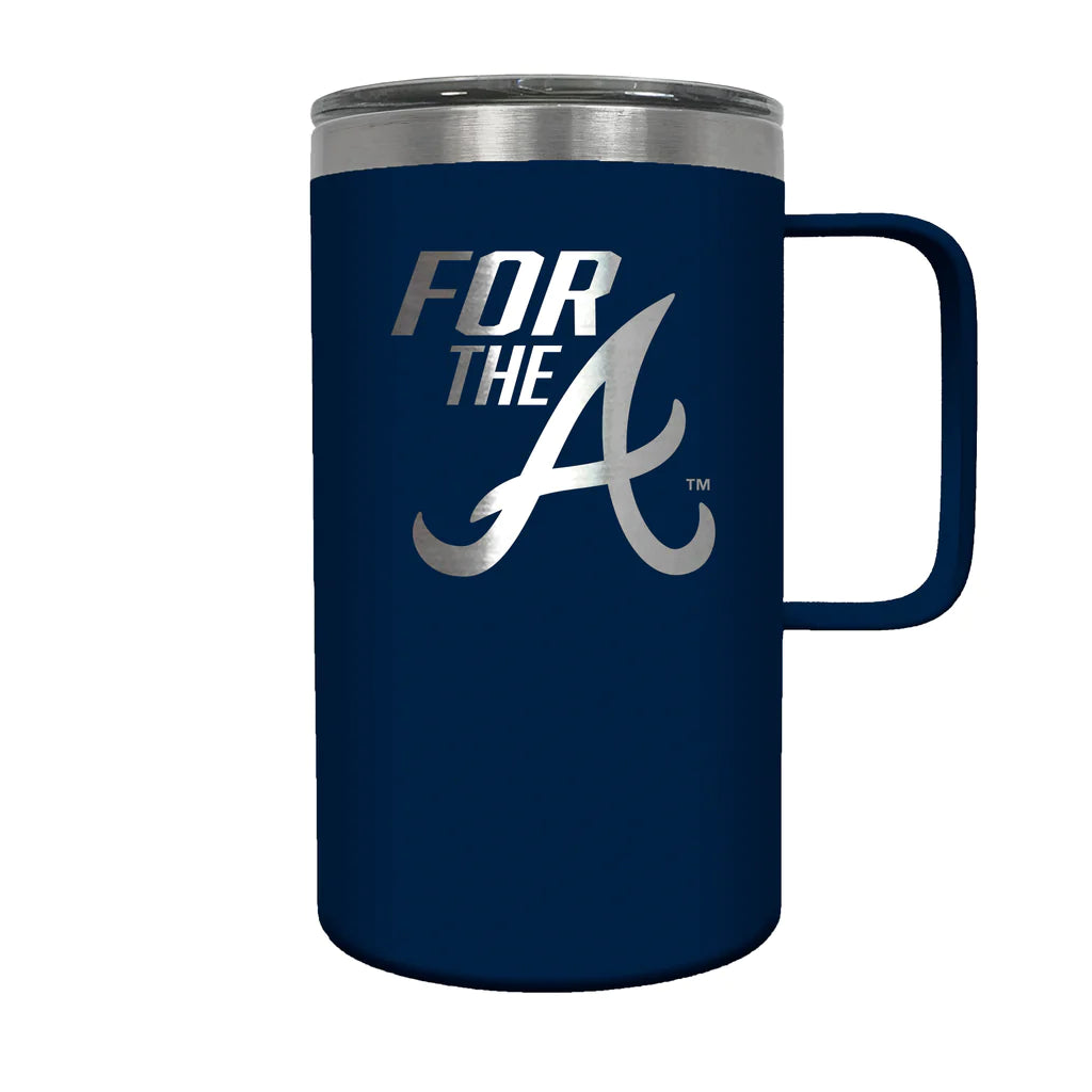 Atlanta Braves 18 oz. HUSTLE Travel Mug - J&W Sports Apparel