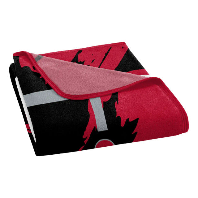 Georgia Bulldogs Dimensional Micro Raschel Throw Blanket - J&W Sports Apparel