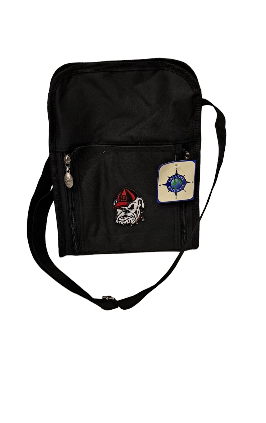 Georgia Bulldogs Mini Baby Diaper Bag Black