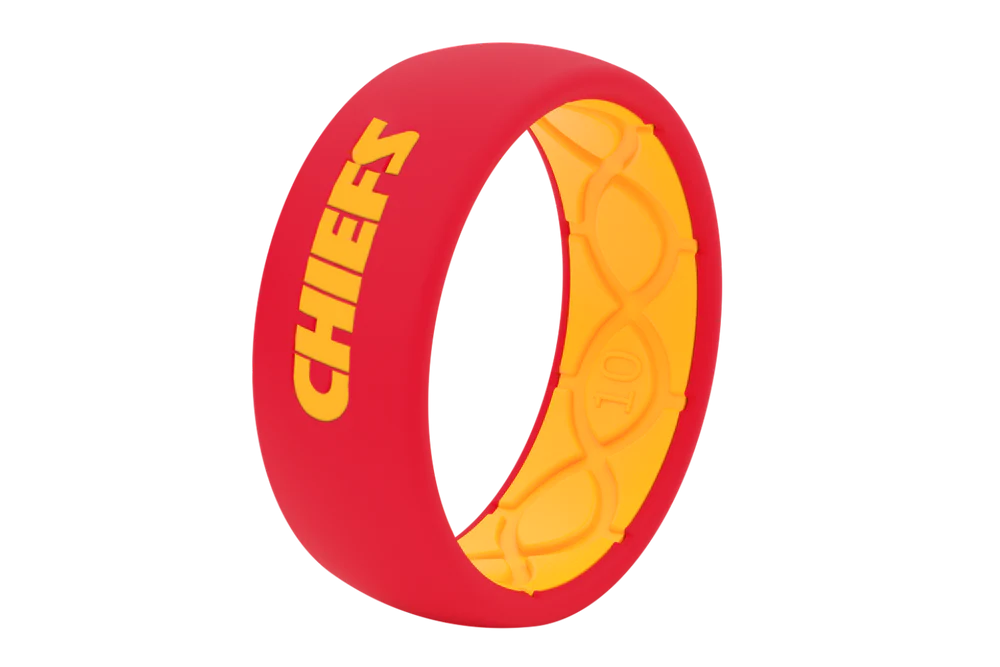 Kansas City Chiefs Groove Life Ring - J&W Sports Apparel