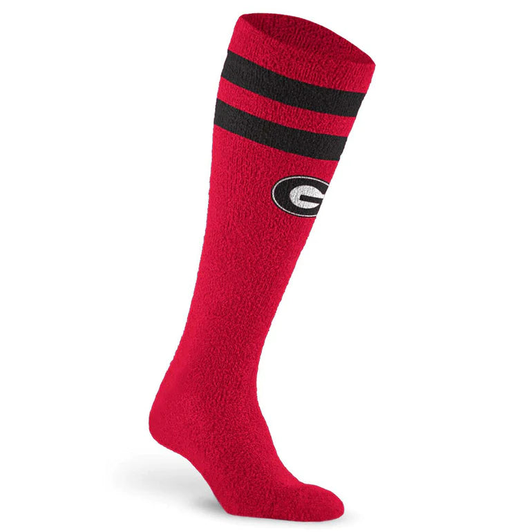 Georgia Bulldogs - Cozy Feather Compression Varsity Stripe - J&W Sports Apparel